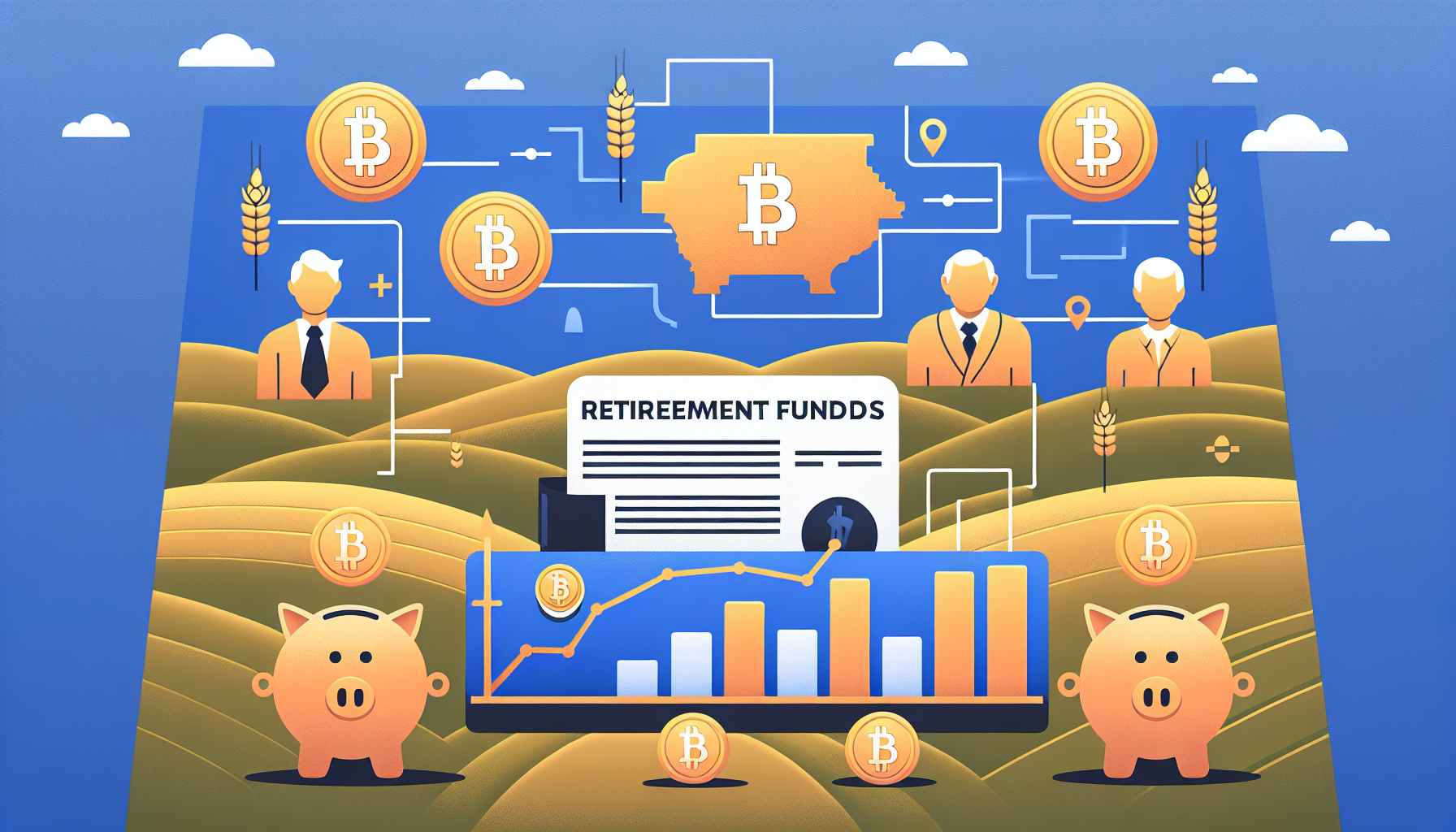 Kansas Paves the Way for Cryptocurrency in Retirement: A Bold Proposal to Invest 10% of Retirement Funds in Bitcoin ETFs