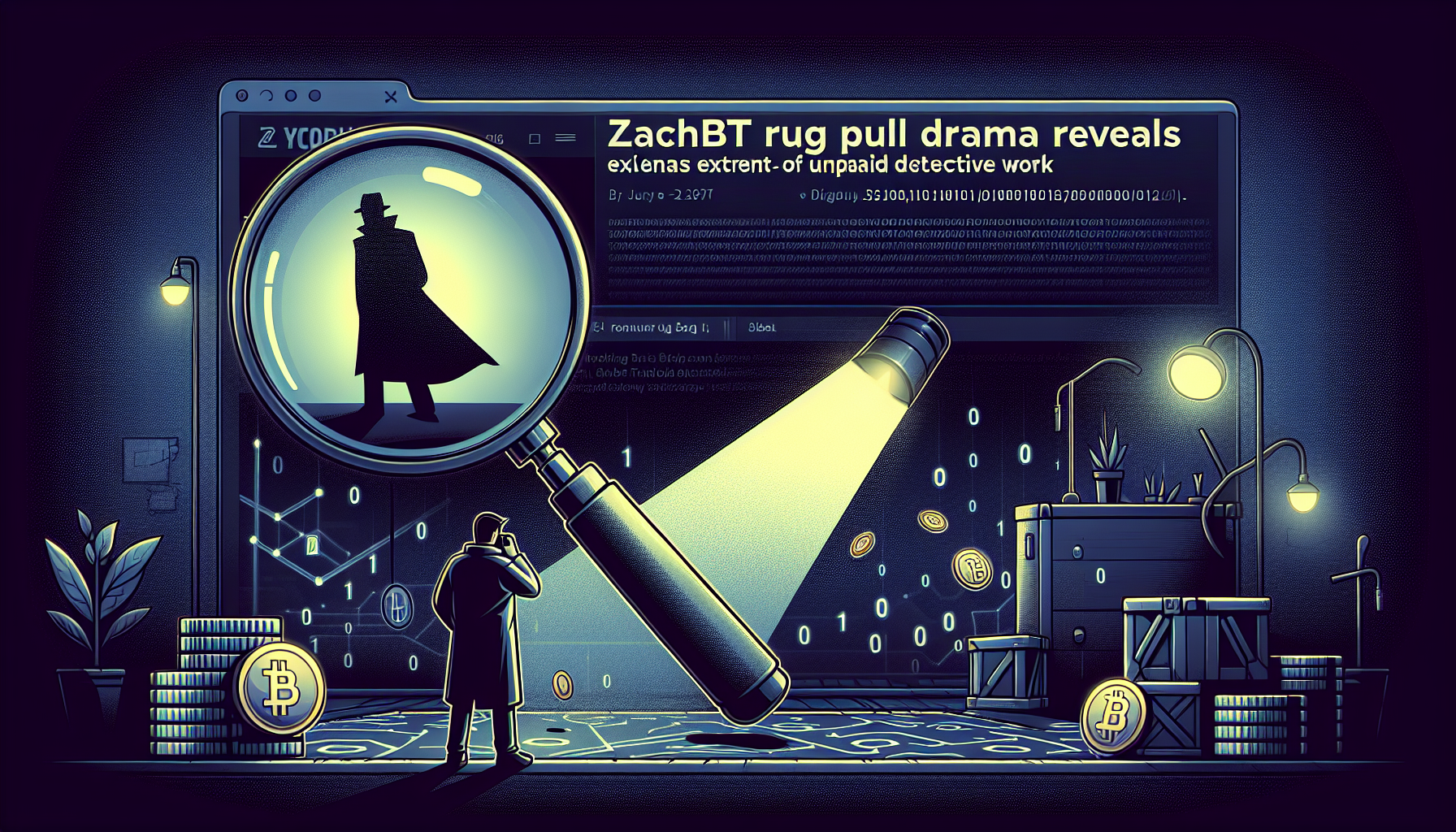 Unmasking the ZachXBT Rug Pull Drama: Exploring the Unseen Value of Crypto Detectives