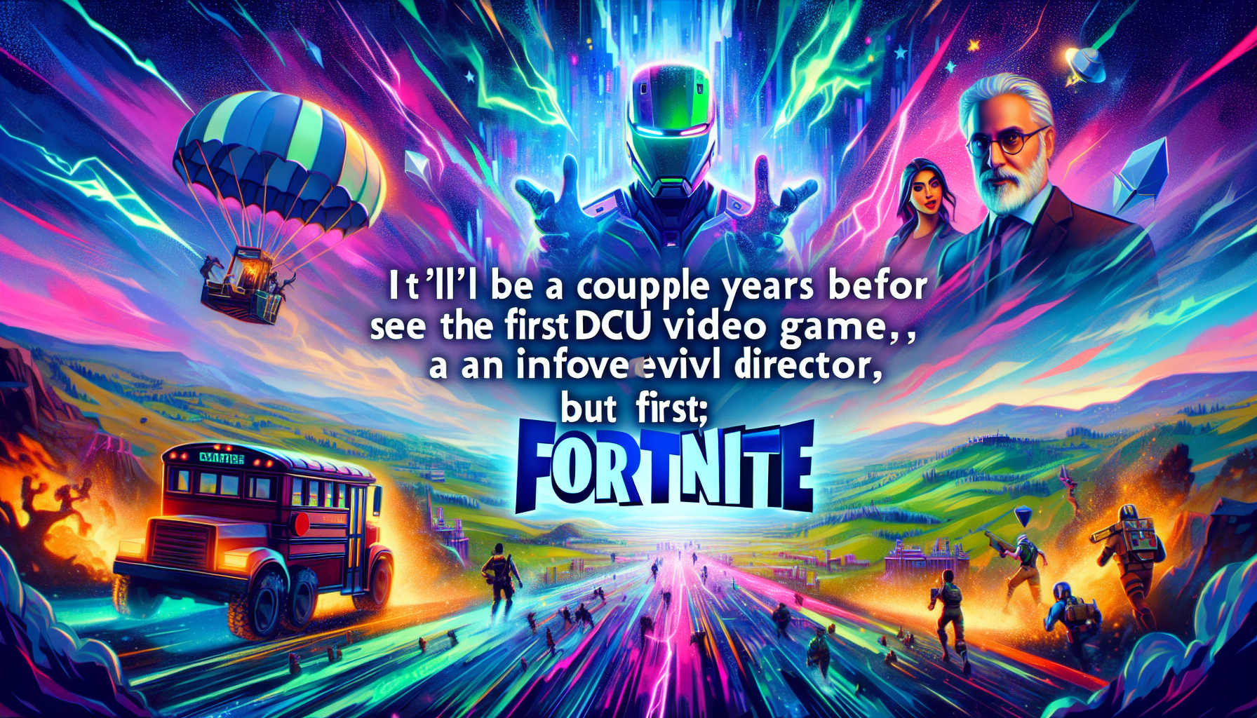 Anticipation Builds: What to Expect from the First DCU Video Game, Says James Gunn, While Upcoming DC Crossovers Eye Fortnite First