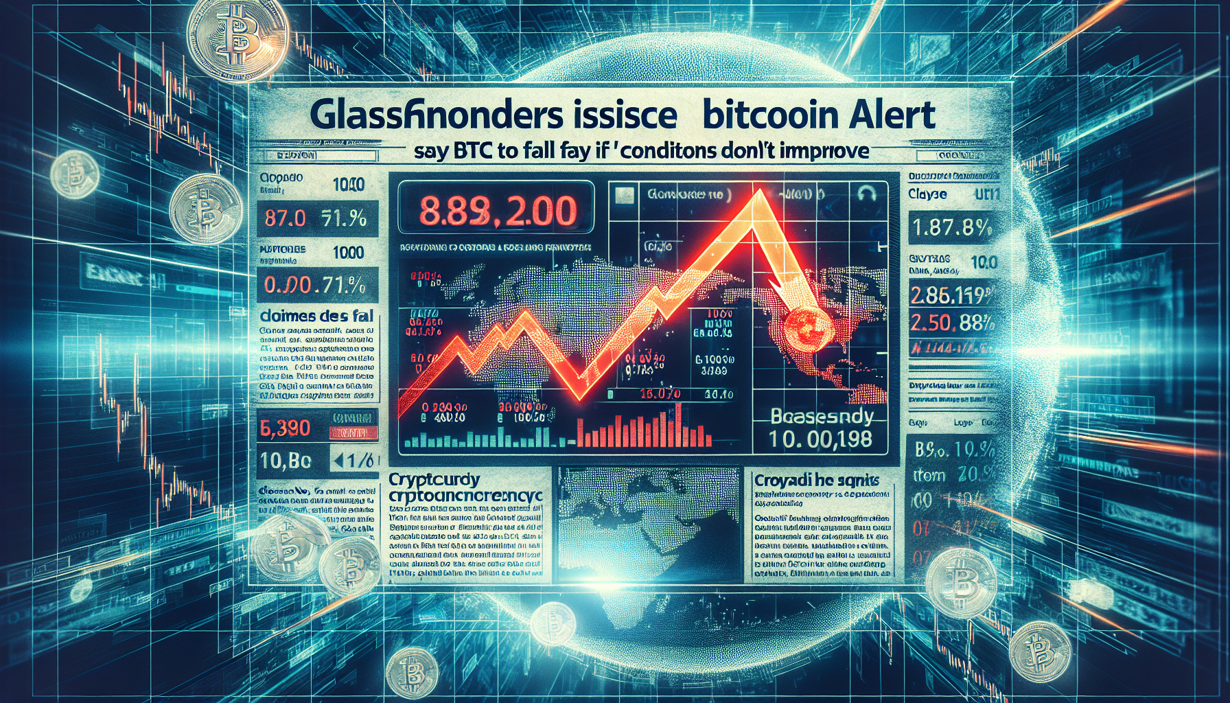 Bitcoin On the Edge: Glassnode Co-Founders Warn of Potential Decline Amid Weak Market Conditions