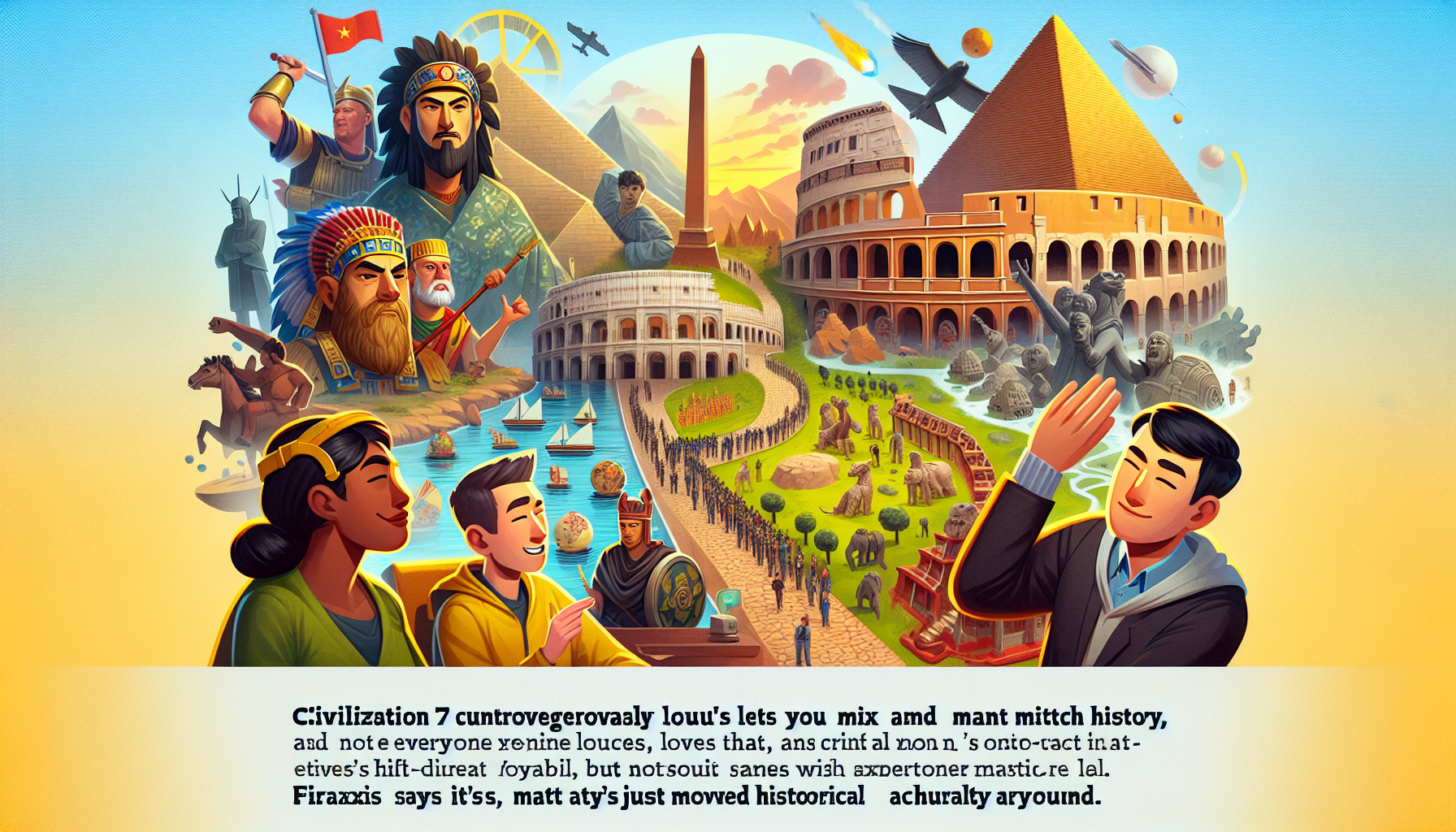 Civilization 7's Controversial Historical Mix-and-Match: A Fresh Take or an Assault on Accuracy?