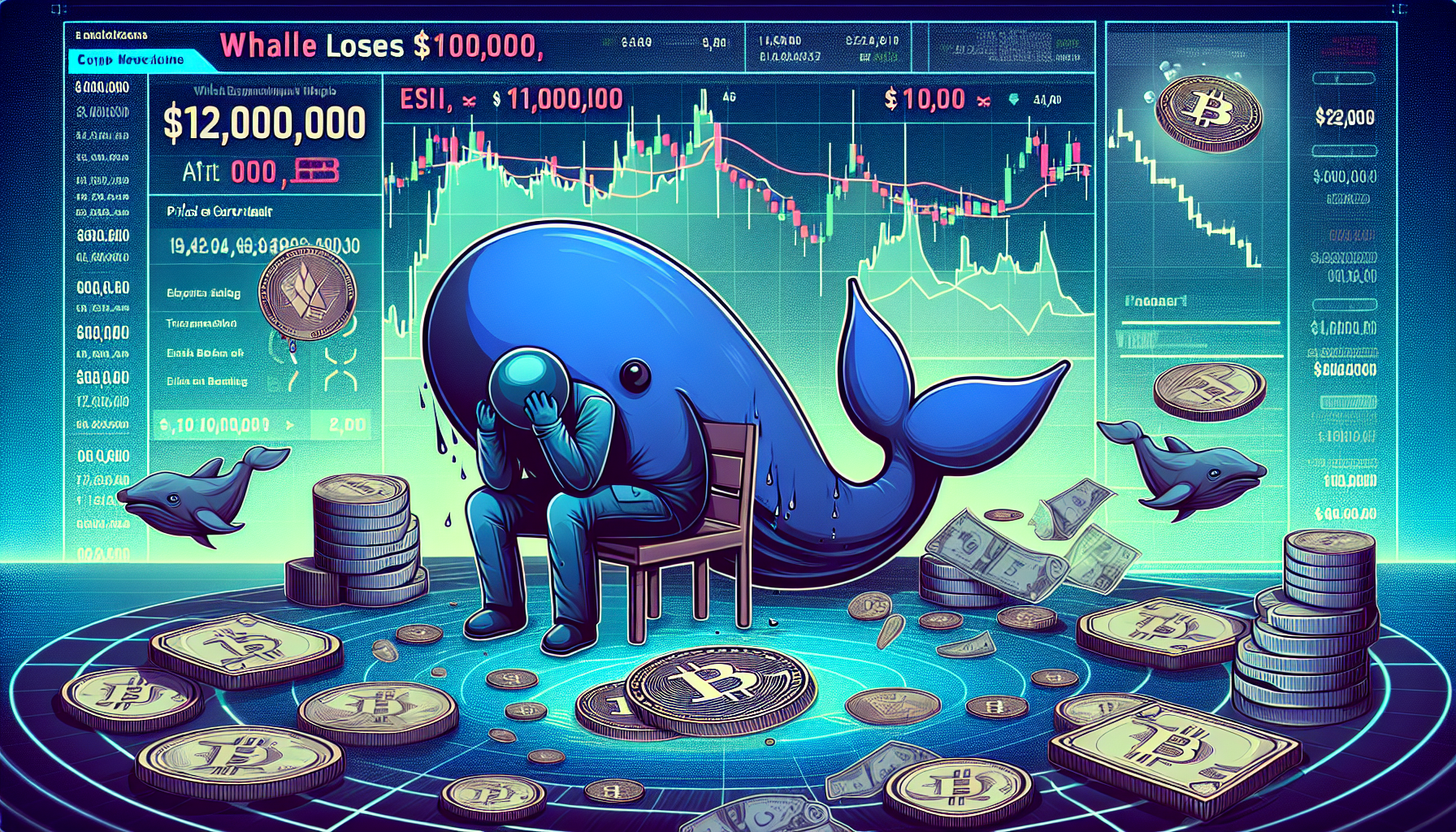 Crypto Turmoil: Whale Dumps $12 Million Ethena (ENA) Amid Dramatic Downturn — Lookonchain Insights Unveil Impactful Moves