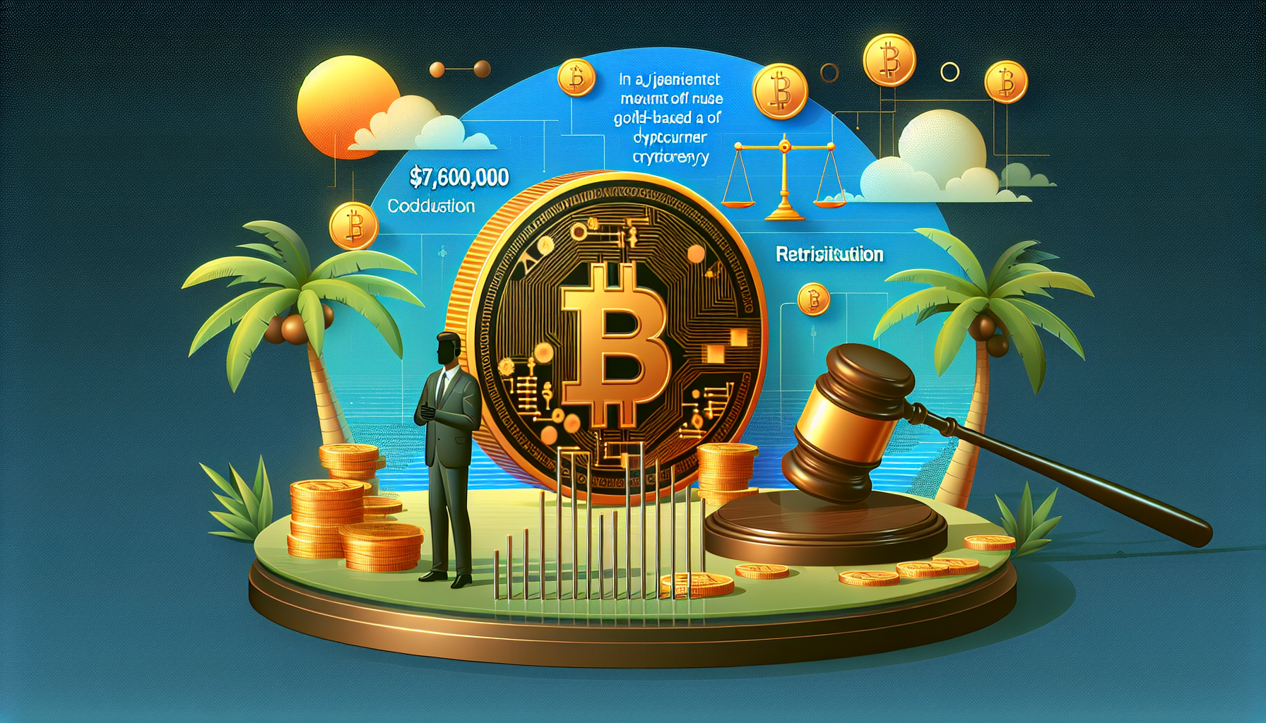 Florida Man's $7.6 Million Restitution: The Downfall of a Fake 'Gold-Backed' Crypto Empire