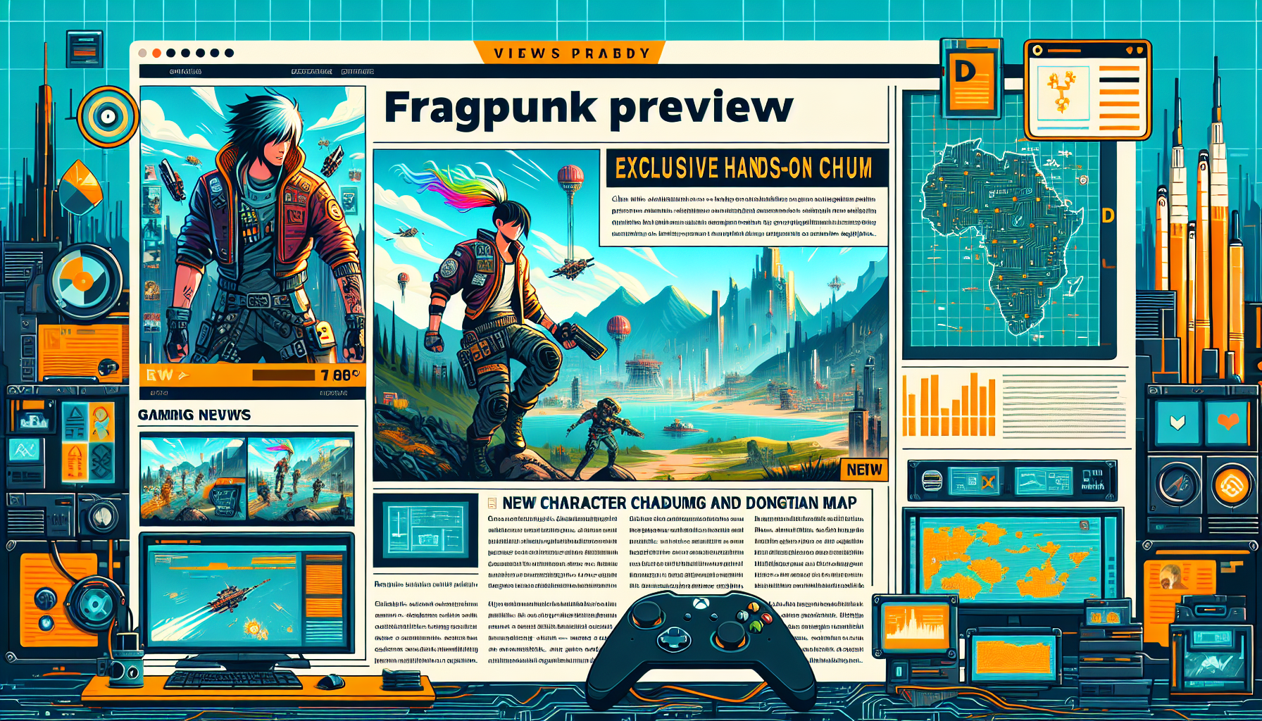 FragPunk Preview: Dive into the Thrilling Saga of New Character Chum and the Enigmatic Dongtian Map