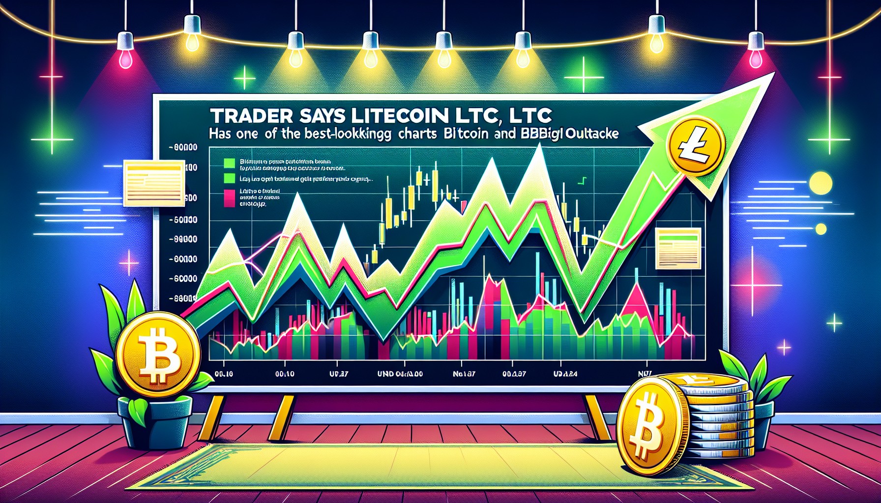 Litecoin Shines Bright Among Crypto Giants: Analyst Highlights Promising Chart Patterns for LTC, Bitcoin, and BNB