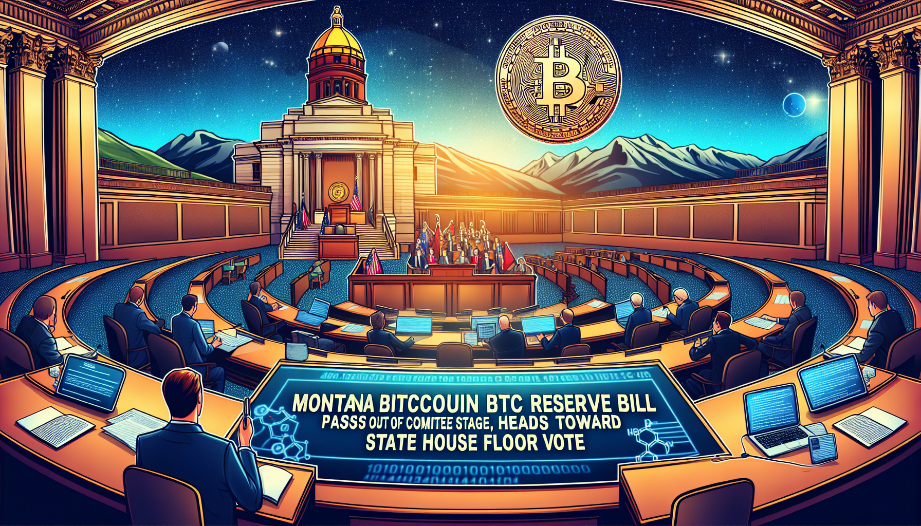 Montana's Historic Bitcoin Bill Nears Reality: BTC to Join State Treasury as Official Reserve Asset