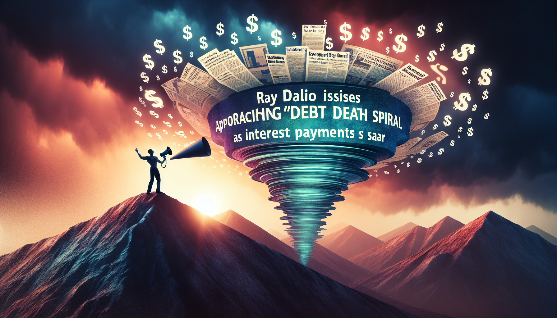 Ray Dalio's Ominous Forecast: US Government on Verge of 'Debt Death Spiral' Amidst Soaring Interest Payments