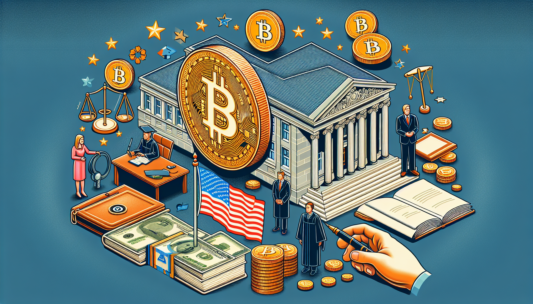 US Institutions Bet Big on Bitcoin as Trump Declares Crypto Ambitions