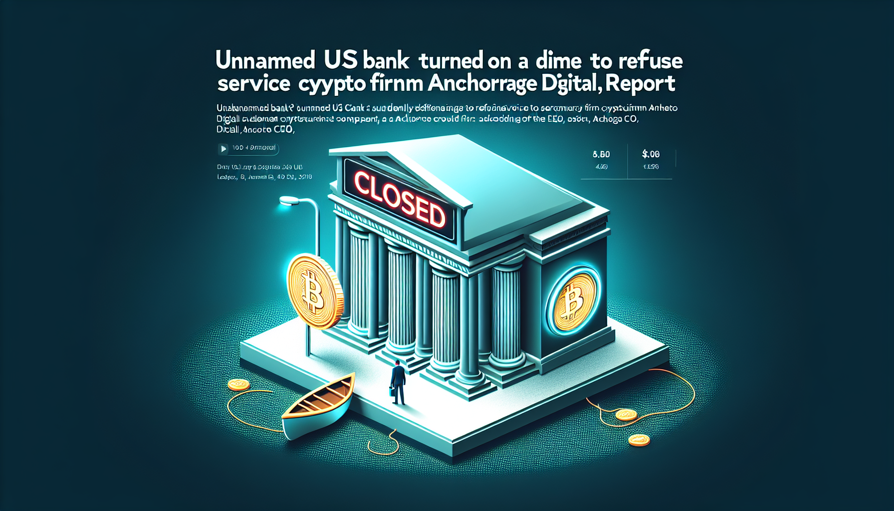 Unmasking De-Banking: A US Bank's Abrupt Disservice to Crypto Giant Anchorage Digital Sparks Industry Outcry