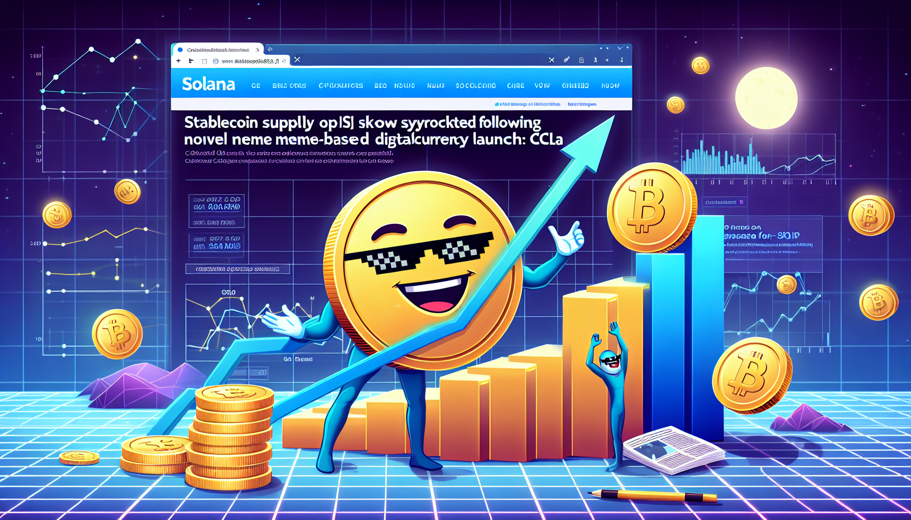 Unprecedented Surge: Solana's Stablecoin Supply Skyrockets 112% After Trump Memecoin Rollout