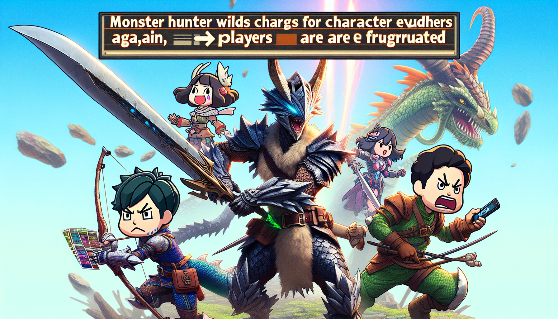 Monster Hunter Wilds Faces Backlash Amid Controversial Character Edit Vouchers - Frustration Looms Over Capcom's Microtransactions